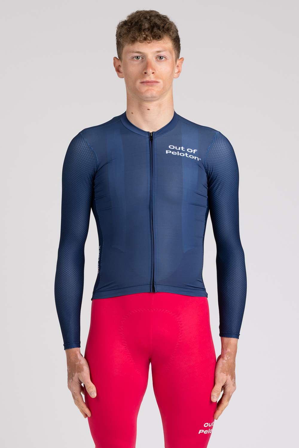 VortexX - Aero long Jersey Blue - Out of peloton® | Performance
